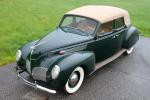 Lincoln Zephyr Convertible Sedan 1938 года